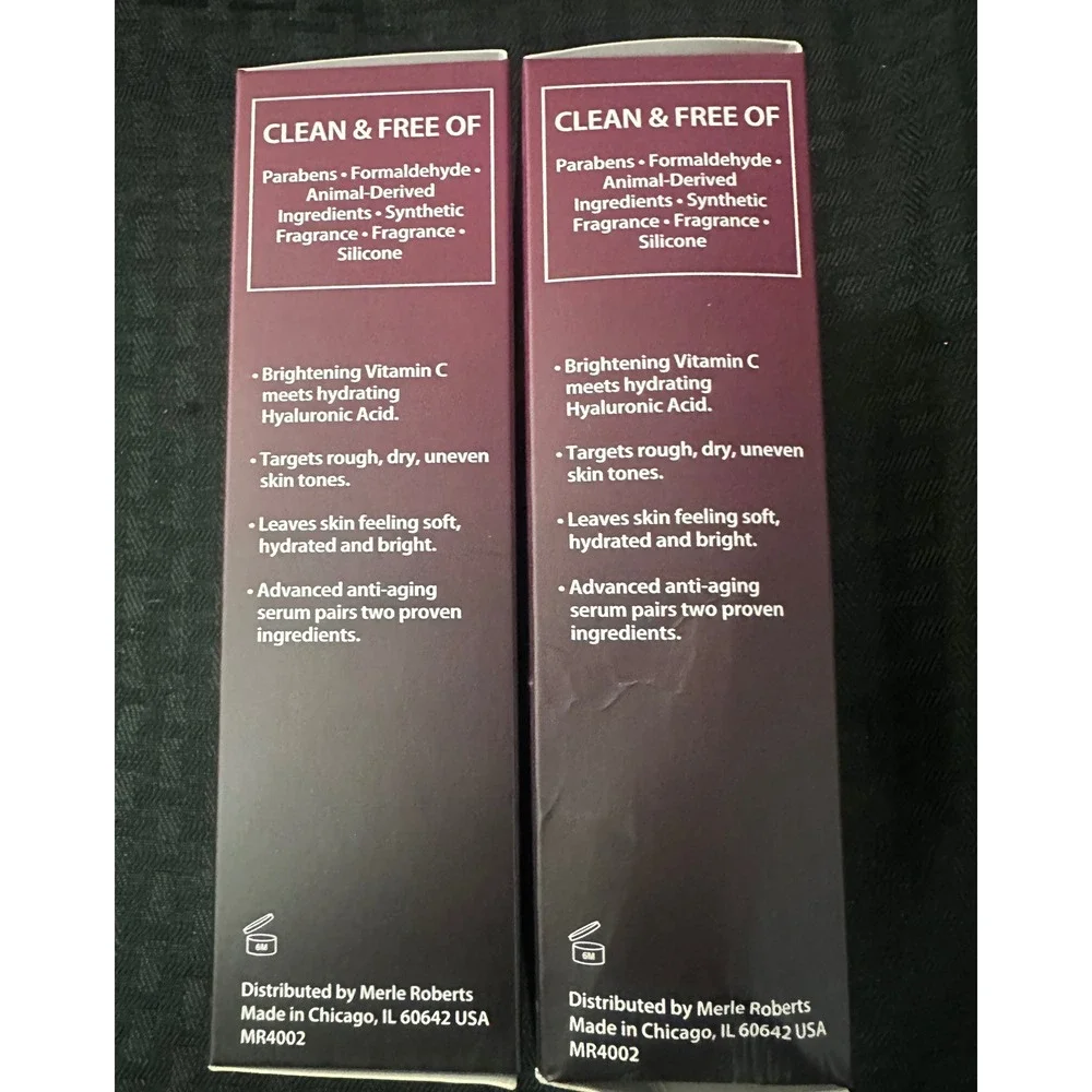 Merle Roberts Dark Spot Serum Vitamin C 1oz Lot 2 Discontinued HTF NIB Skincare